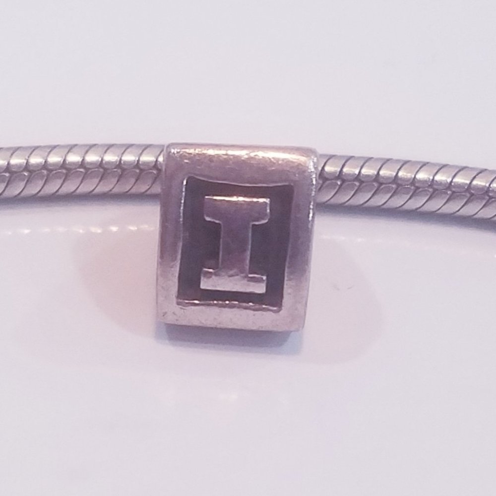 Pandora Block Letter "I" Charm